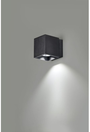 Dau 9.3 W - Aplică neagră cubică